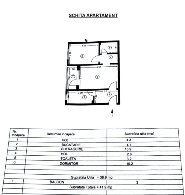 Schita-apartament